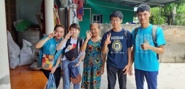 Phỏng vấn nhỏ với người dân tại xã Đồng Phú
