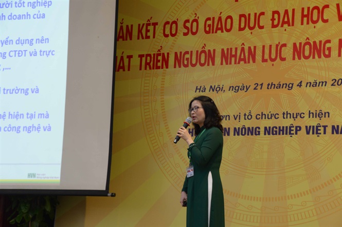 GS.TS Nguyễn Thị Lan, Giám đốc Học viện Nông nghiệp VN