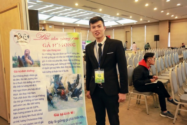 Nguyễn Thanh Bình – cựu sinh viên khóa 59, ngành Phát triển nông thôn xuất sắc giành được giải Nhất cuộc thi Khởi nghiệp Quốc gia năm 2018