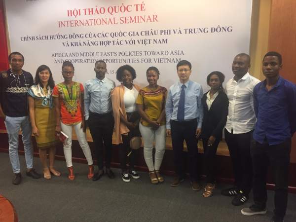 Tham gia Hội thảo: Chính sách hướng đông của các Quốc gia Châu Phi và Trung đông, khả năng hợp tác với Việt Nam